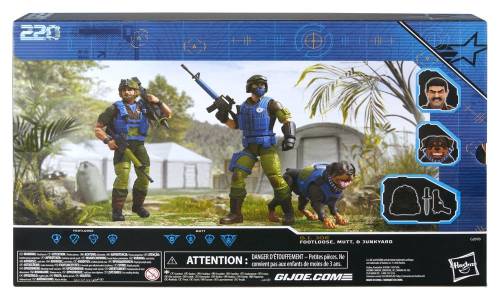 Hasbro G.I. Joe Classified Series - Mad Marauders: Footloose, Mutt & Junkyard #220