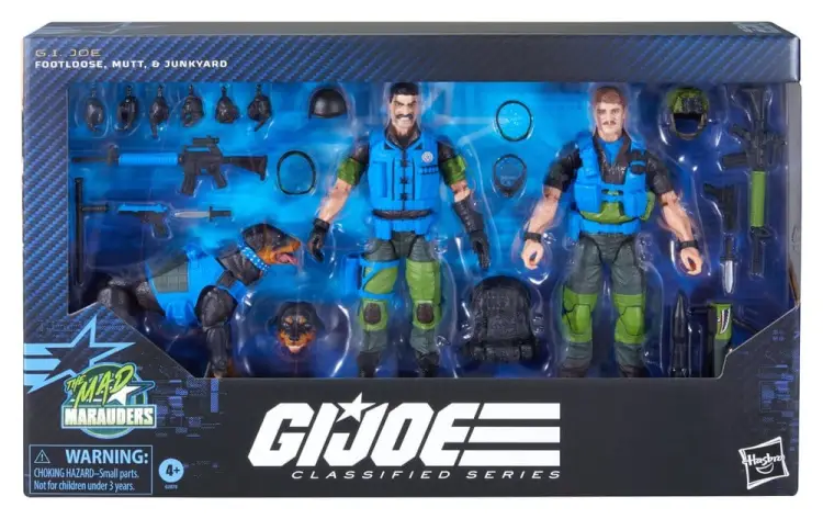 Hasbro G.I. Joe Classified Series - Mad Marauders: Footloose, Mutt & Junkyard #220