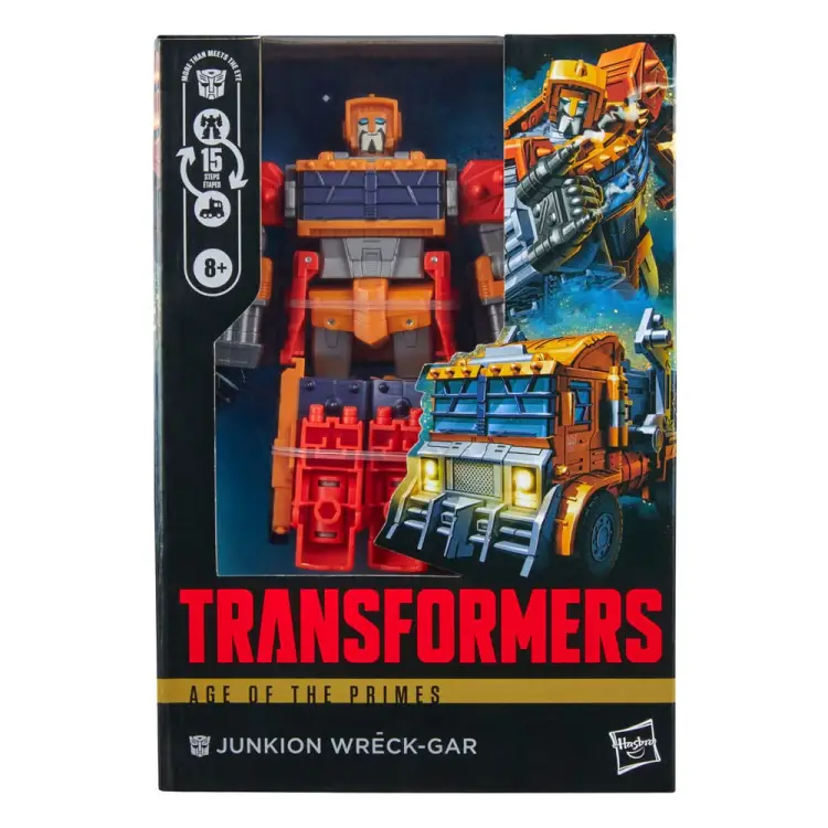 Hasbro Transformers Age of the Primes - Junkion Wreck-Gar - Figurka Voyager Class