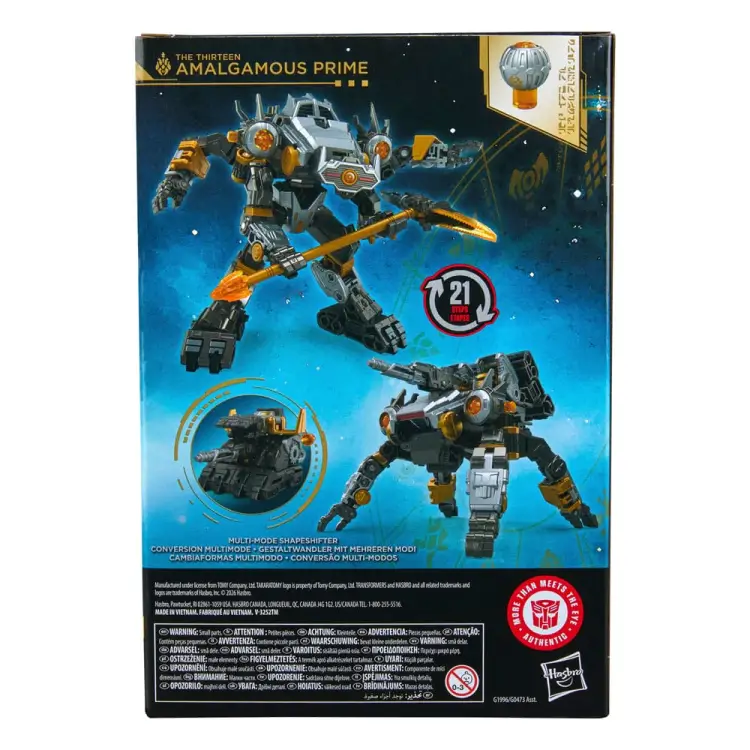 Hasbro Transformers Age of the Primes - Amalgamous Prime - Voyager Class Figurka #18cm