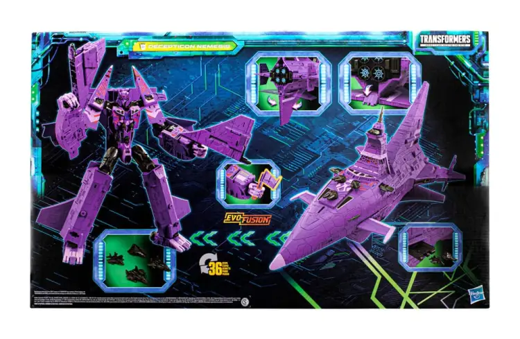 Hasbro Transformers Generations Legacy Evolution - Decepticon Nemesis - Titan Class Figurka Akcji 60 cm