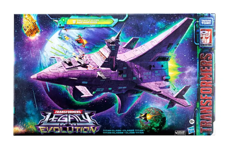 Hasbro Transformers Generations Legacy Evolution - Decepticon Nemesis - Titan Class Figurka Akcji 60 cm