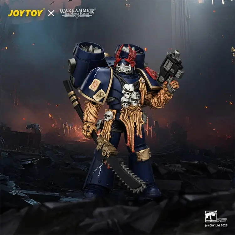 Joy Toy Warhammer The Horus Heresy - Night Lords Night Raptor Huntmaster Figurka 12 cm
