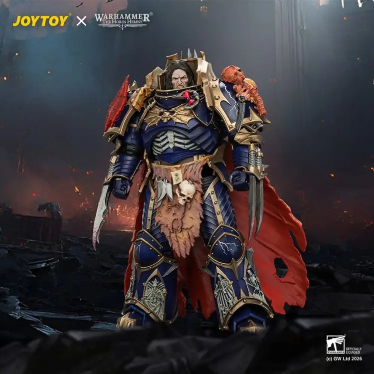 Joy Toy Warhammer The Horus Heresy - Konrad Curze Primarch of the Night Lords - Figurka Akcji 19 cm