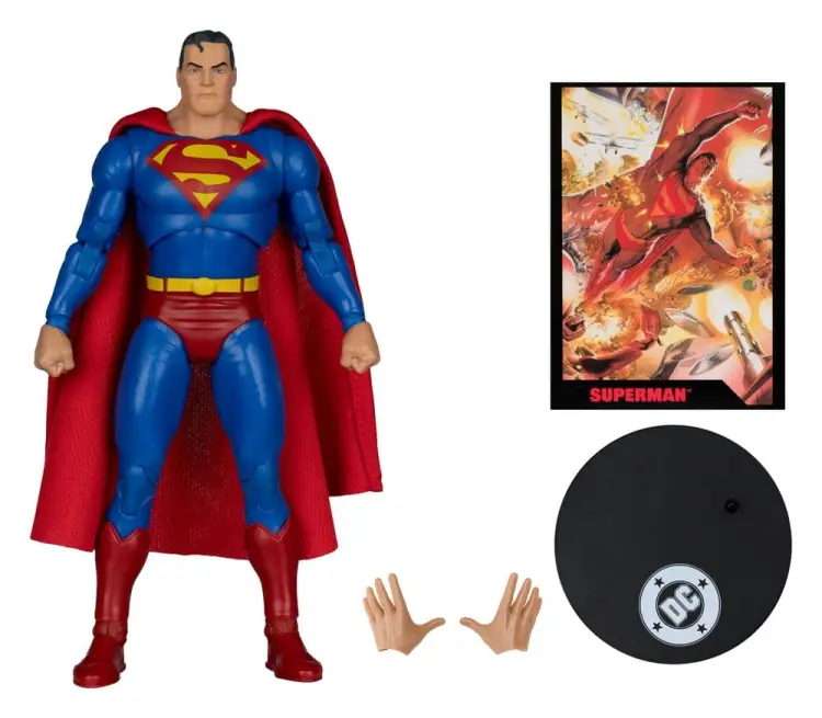 McFarlane Toys DC Direct Page Punchers - Superman - Red Platinum Edition