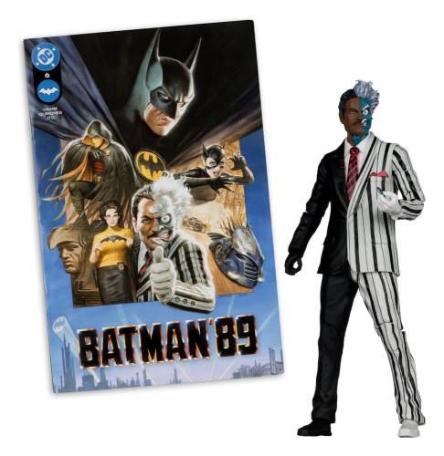 McFarlane Toys DC Direct Page Punchers - Two-Face (Batman 89) Red Platinum Edition Figurka 19 cm
