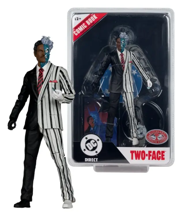 McFarlane Toys DC Direct Page Punchers - Two-Face (Batman 89) Red Platinum Edition Figurka 19 cm