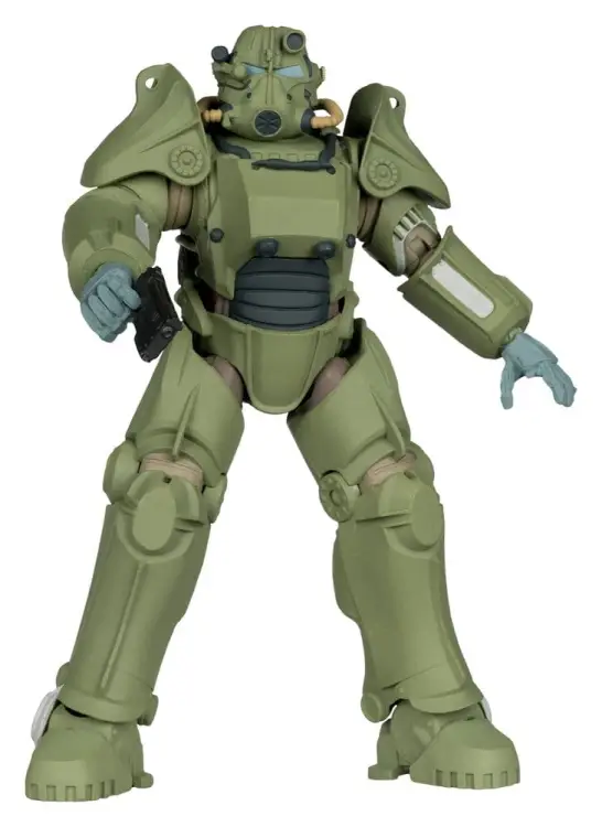 McFarlane Toys Fallout 76 - T-45 Military Armor Red Platinum Edition Figurka 20 cm