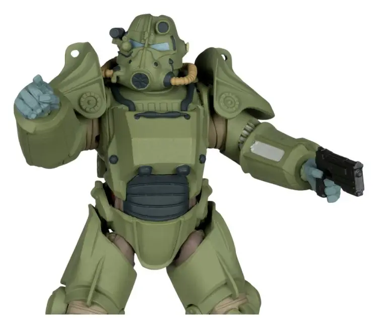 McFarlane Toys Fallout 76 - T-45 Military Armor Red Platinum Edition Figurka 20 cm