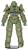 McFarlane Toys Fallout 76 - T-45 Military Armor Red Platinum Edition Figurka 20 cm