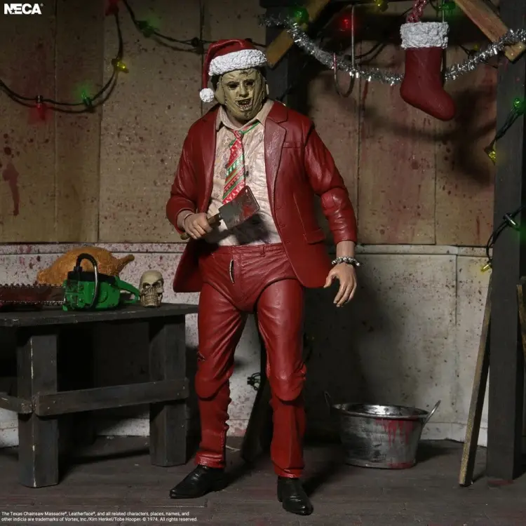 NECA Texas Chainsaw Massacre - Leatherface - Ultimate Santa Leatherface #1