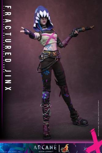 Hot Toys Arcane - Jinx Fractured 1/6 - Figurka Kolekcjonerska 28 cm