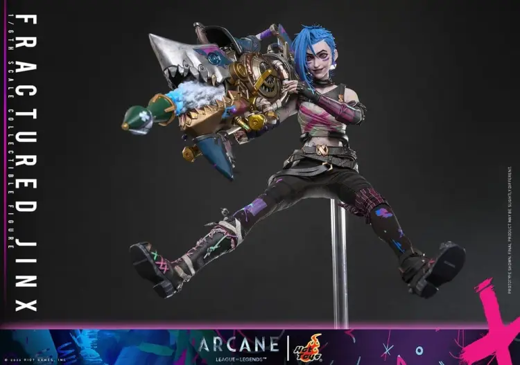 Hot Toys Arcane - Jinx Fractured 1/6 - Figurka Kolekcjonerska 28 cm