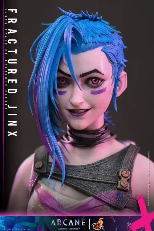 Hot Toys Arcane - Jinx Fractured 1/6 - Figurka Kolekcjonerska 28 cm