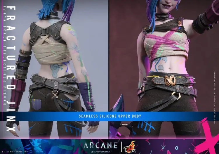 Hot Toys Arcane - Jinx Fractured 1/6 - Figurka Kolekcjonerska 28 cm
