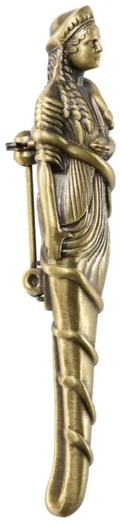 Noble Collection The Odyssey - Athena - Brelok #6 cm