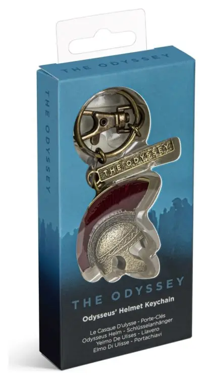 Noble Collection The Odyssey - Odysseus - Helmet Keychain 14 cm