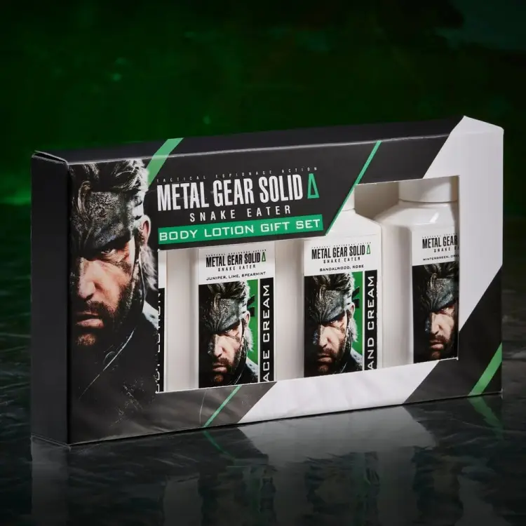 Numskull Metal Gear Solid - Zestaw prezentowy z balsamem do ciała