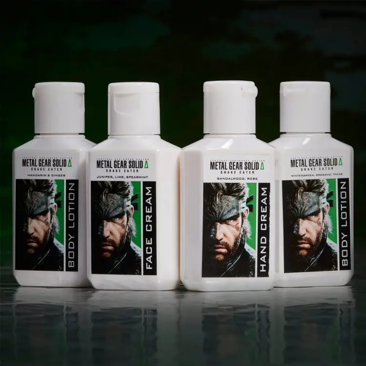 Numskull Metal Gear Solid - Zestaw prezentowy z balsamem do ciała
