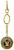 Noble Collection Fourth Wing - Motto Riders Quadrant - Brelok 14 cm