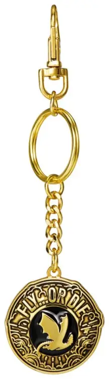 Noble Collection Fourth Wing - Motto Riders Quadrant - Brelok 14 cm