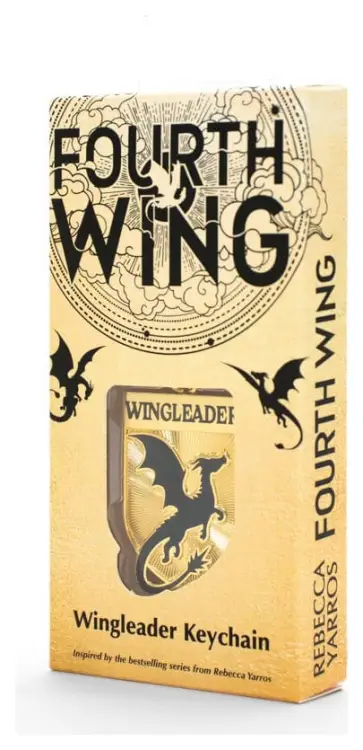 Noble Collection Fourth Wing - Wingleader Keychain #14cm