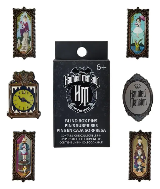 Loungefly Disney - Haunted Mansion - Zestaw 12 Pinów Emaliowanych