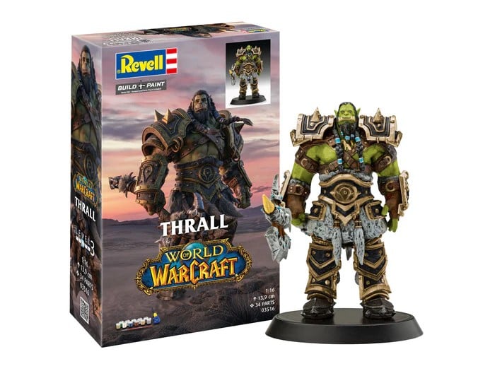 Revell World of Warcraft - Thrall - Zestaw Modelarski 1/16
