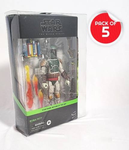 Evoretro Star Wars Black Series - Protektory na Figurki - Zestaw 5 szt.