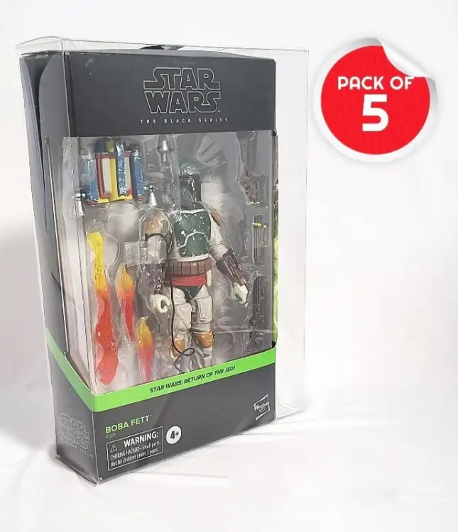 Evoretro Star Wars Black Series - Protektory na Figurki - Zestaw 5 szt.