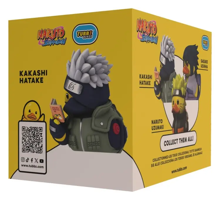 Numskull - Naruto Shippuden Tubbz PVC Figure Kakashi Hatake Boxed Edition 10 cm