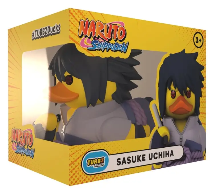 Numskull Naruto Shippuden Tubbz PVC Figure Sasuke Uchiha Boxed Edition 10 cm