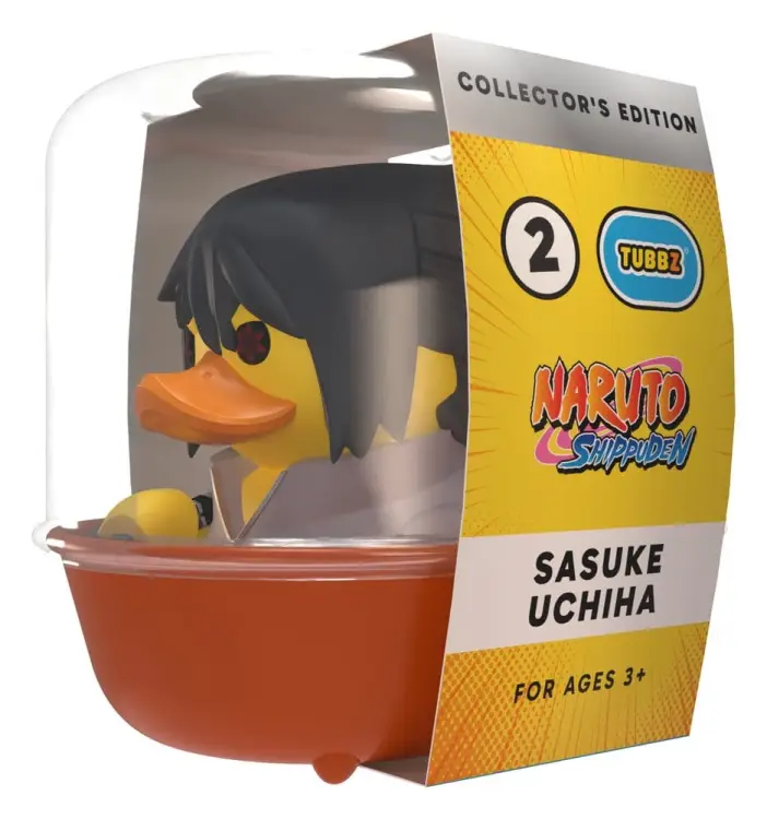 Numskull Naruto Shippuden Tubbz PVC Figure Sasuke Uchiha Collectors Edition 10 cm