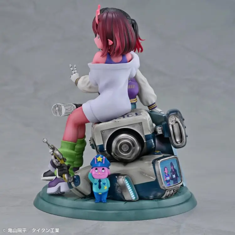 Medicos Entertainment - Milky Subway The Galactic Limited Express PVC Figures 2-Pack Chiharu & Makina 18 cm