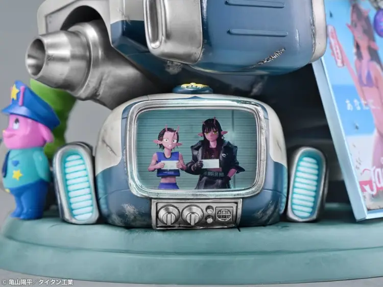Medicos Entertainment - Milky Subway The Galactic Limited Express PVC Figures 2-Pack Chiharu & Makina 18 cm