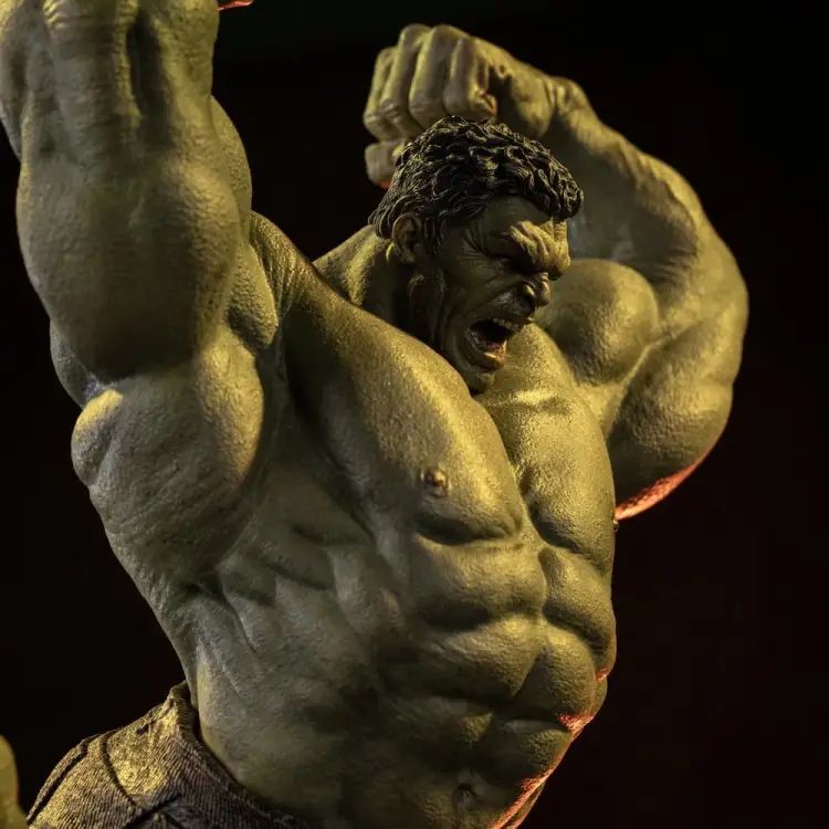 Iron Studios - Marvel Comics Art Scale Statue 1/10 Spider-Man vs Hulk 38 cm