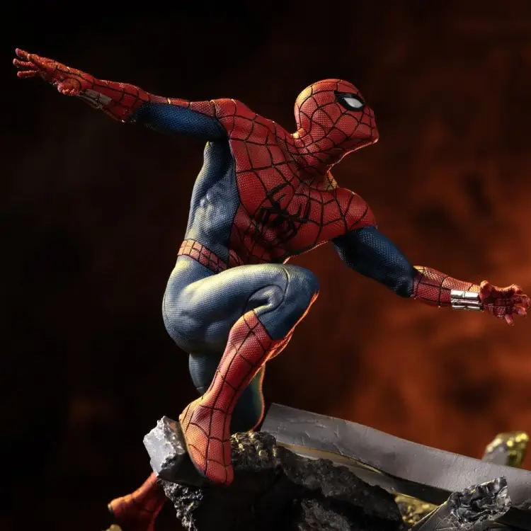 Iron Studios - Marvel Comics Art Scale Statue 1/10 Spider-Man vs Hulk 38 cm