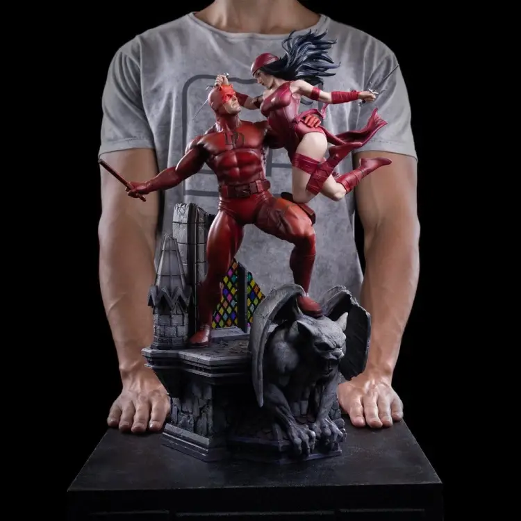 Iron Studios Marvel Comics Diorama 1/6 Daredevil & Elektra