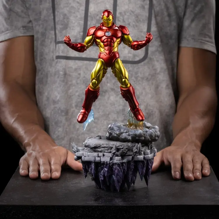 Iron Studios - Marvel Comics BDS Art Scale Statue 1/10 Iron Man Deluxe 33 cm
