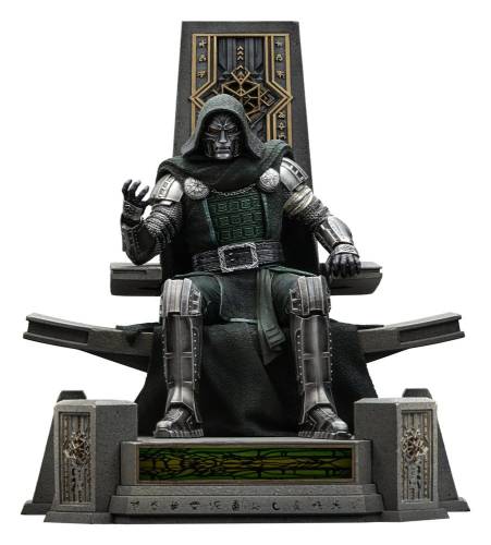Iron Studios - Avengers: Doomsday Art Scale Statue 1/10 Doctor Doom on Throne 22 cm