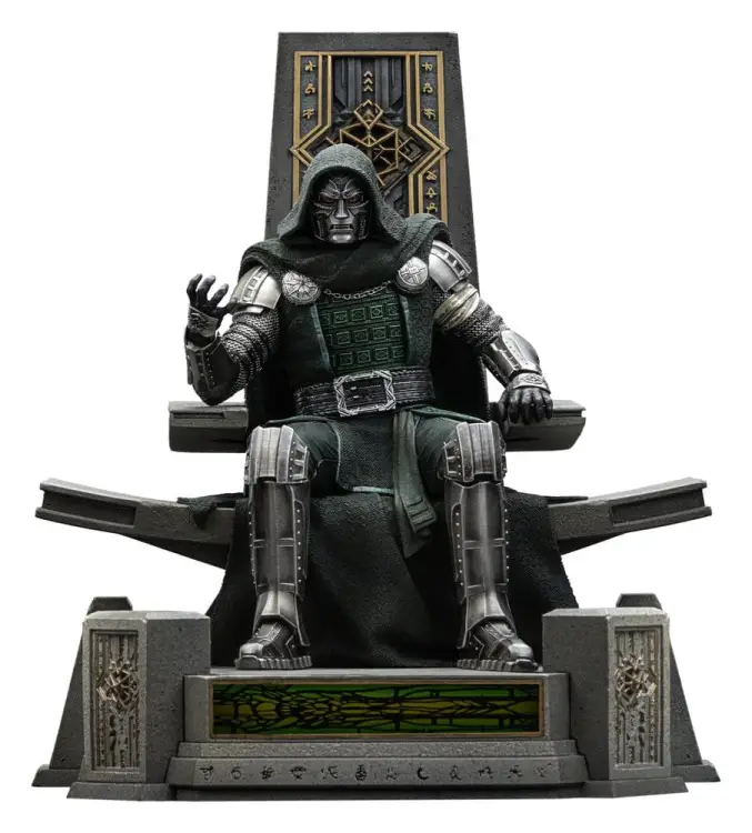 Iron Studios - Avengers: Doomsday Art Scale Statue 1/10 Doctor Doom on Throne 22 cm