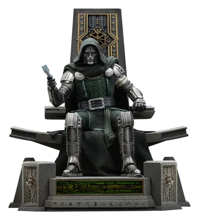 Iron Studios - Avengers: Doomsday Art Scale Statue 1/10 Doctor Doom on Throne 22 cm