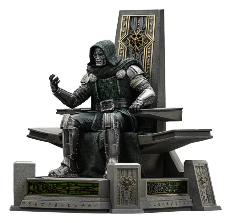 Iron Studios - Avengers: Doomsday Art Scale Statue 1/10 Doctor Doom on Throne 22 cm