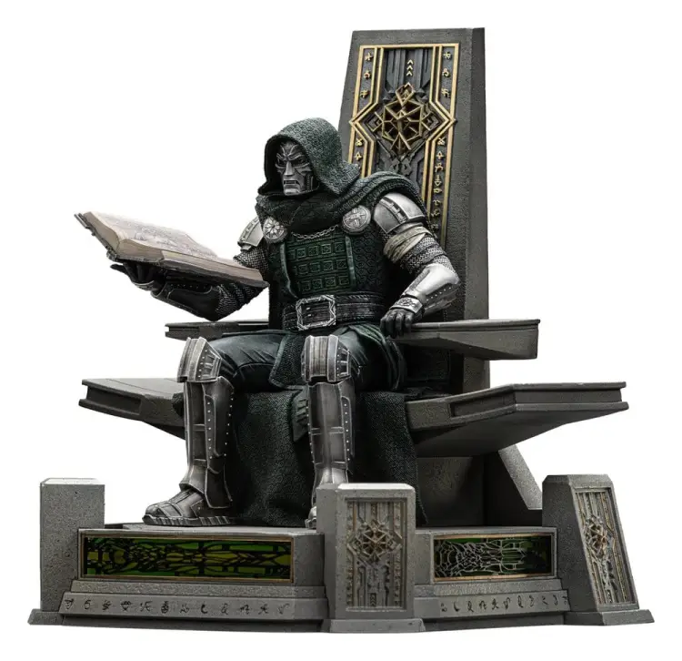 Iron Studios - Avengers: Doomsday Art Scale Statue 1/10 Doctor Doom on Throne 22 cm