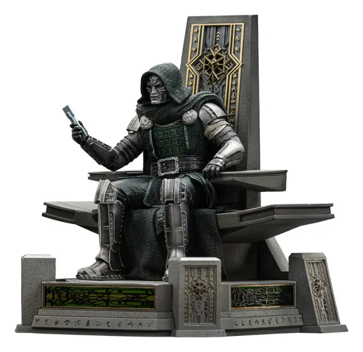 Iron Studios - Avengers: Doomsday Art Scale Statue 1/10 Doctor Doom on Throne 22 cm