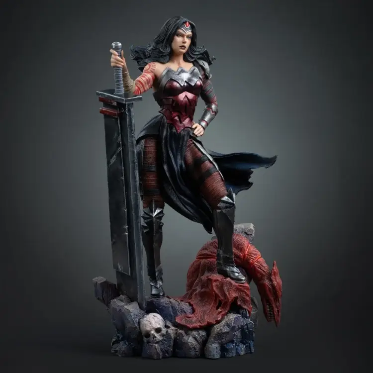 Iron Studios - DC Comics Art Scale Statue 1/10 Wonder Woman Absolute 25 cm