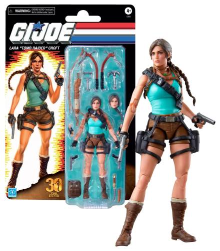 Hasbro - G.I. Joe Classified Series - Lara Croft Collaborative Action Figure 15cm