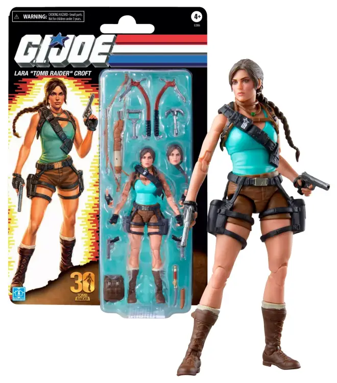 Hasbro - G.I. Joe Classified Series - Lara Croft Collaborative Action Figure 15cm