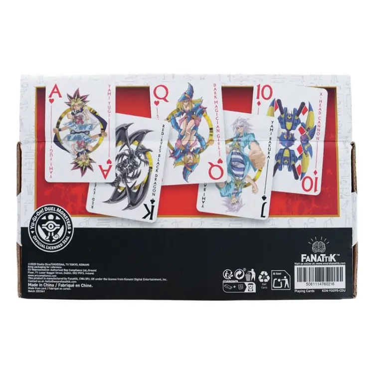 Fanattik - Yu-Gi-Oh! - Playing Cards CDU (12 Pack Display)