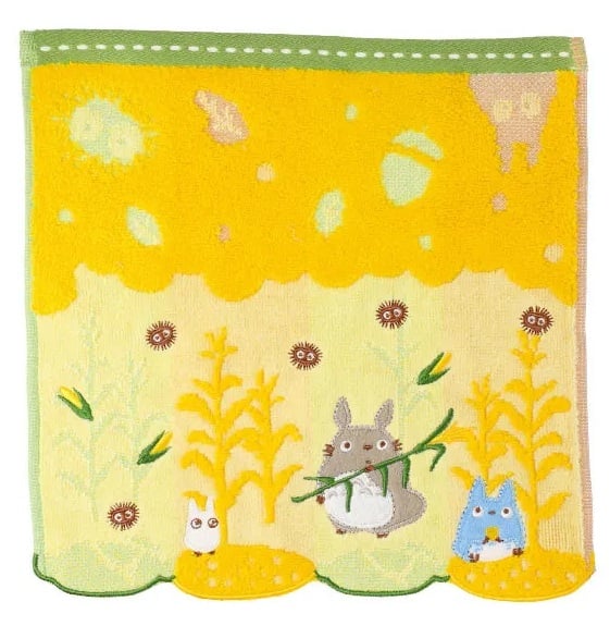 Benelic - My Neighbor Totoro - Corn and Totoro - Mini Towel 25x25cm